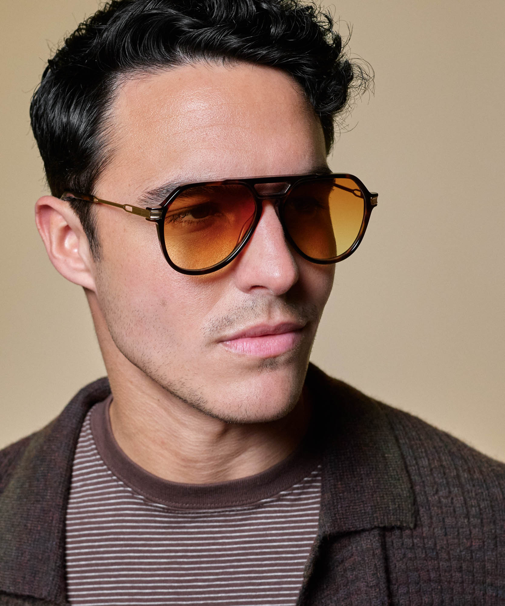 Johann Wolff Bernau Havana Sunset Light Sunglasses13