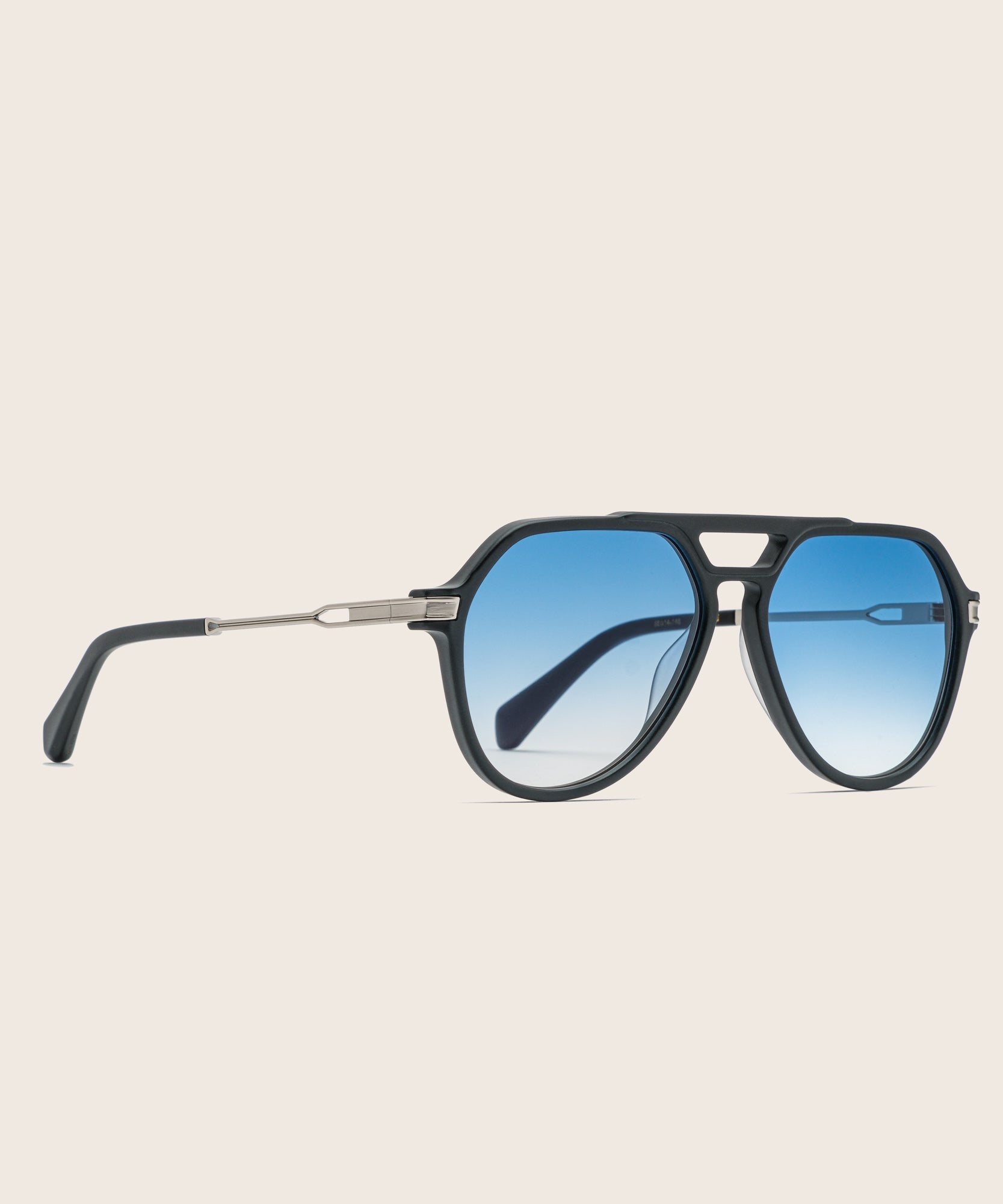 Johann Wolff Bernau Matte Black Sky Light Sunglasses1