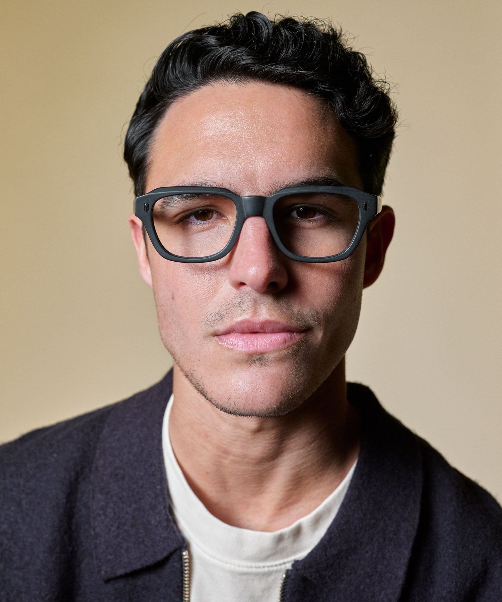 Johann Wolff Dessau Matte Black Glasses20