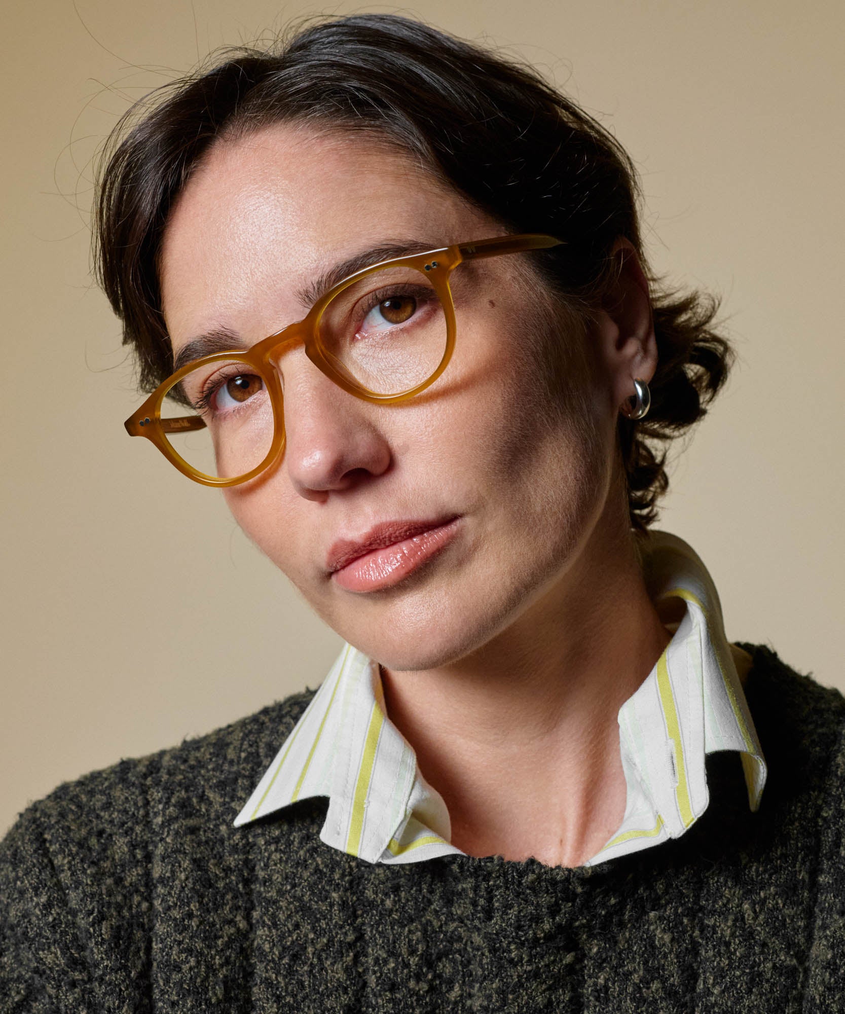 Johann Wolff Otto Amber Glasses5