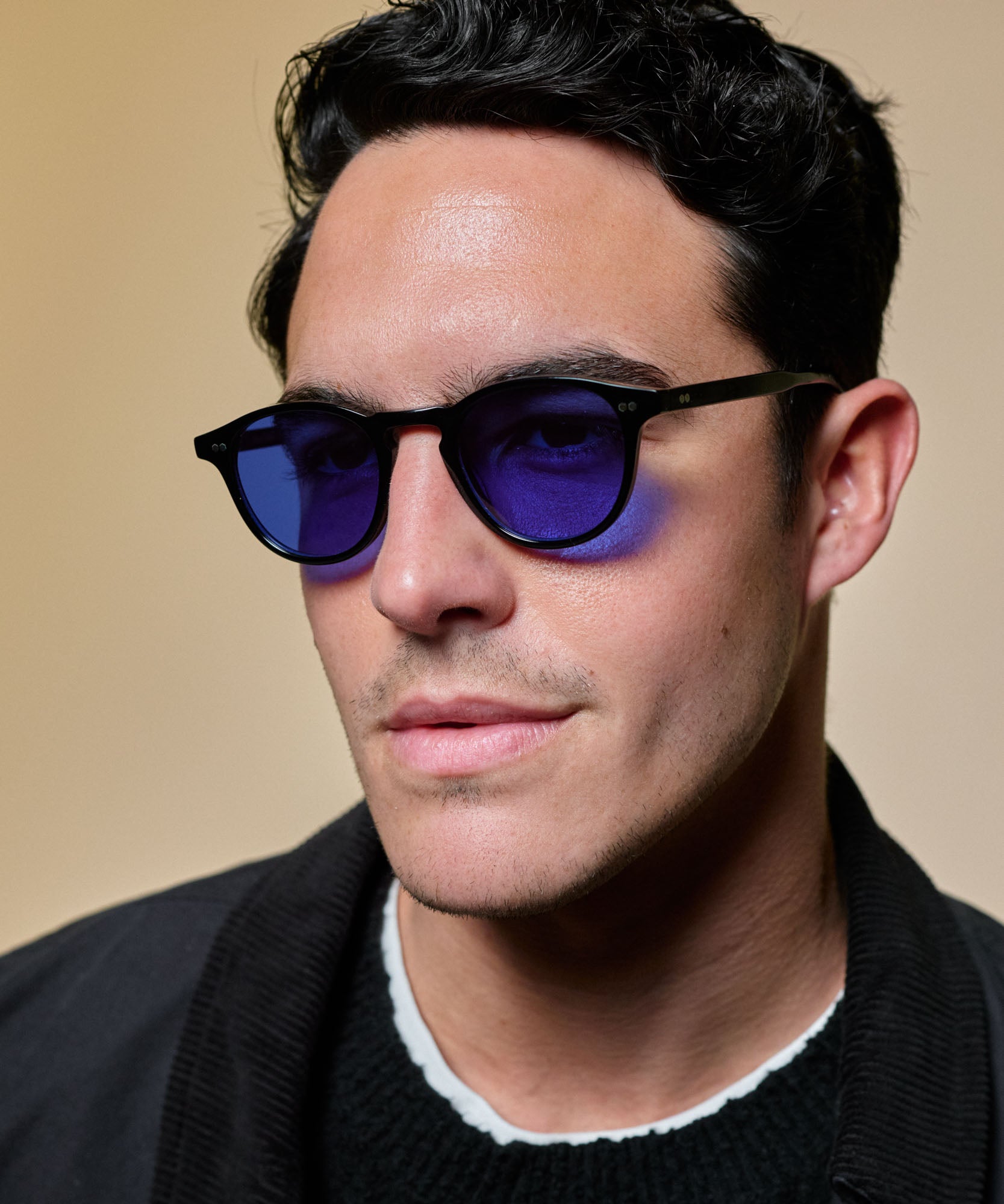Johann Wolff Otto Black Ultramarine Sunglasses9