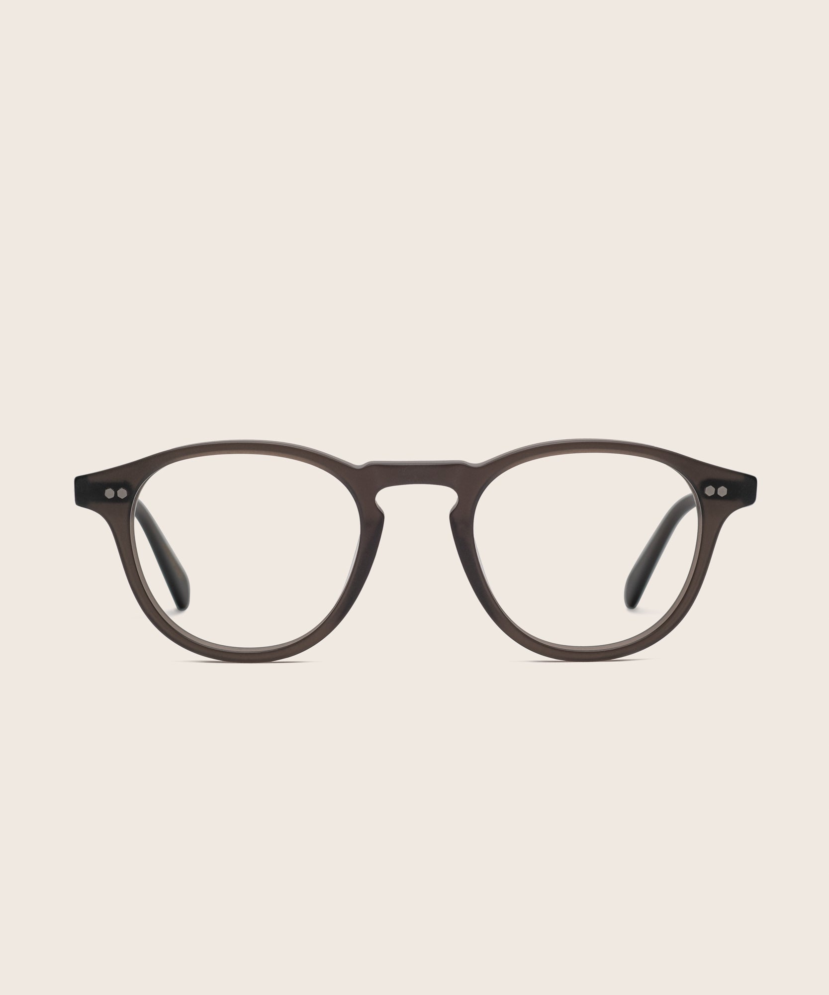 Johann Wolff Otto Matte Smoke Glasses