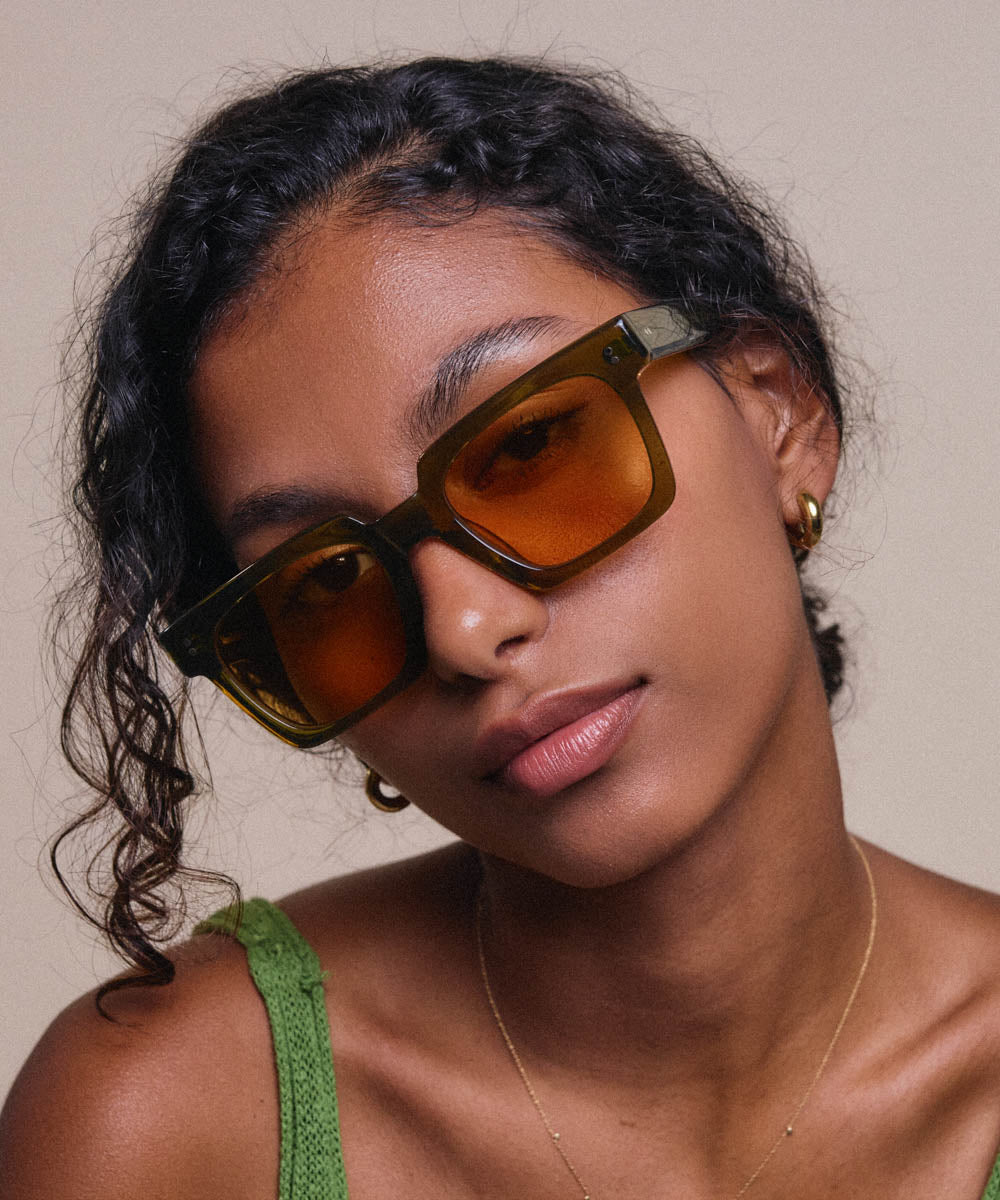 Johann Wolff Anna Army Tuscan Sunglasses