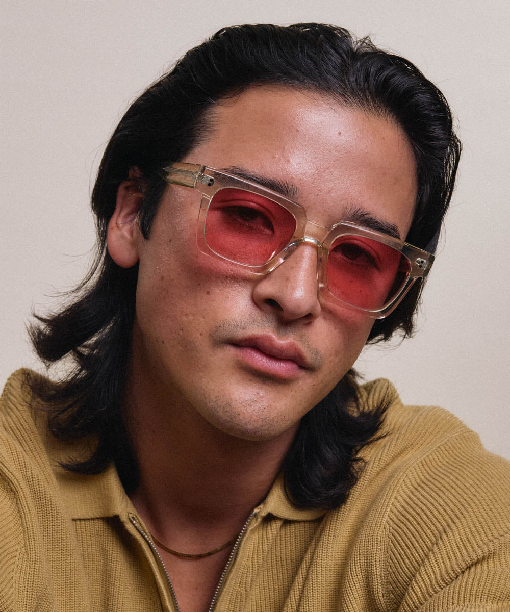 Johann Wolff Anna Champagne Ruby Sunglasses