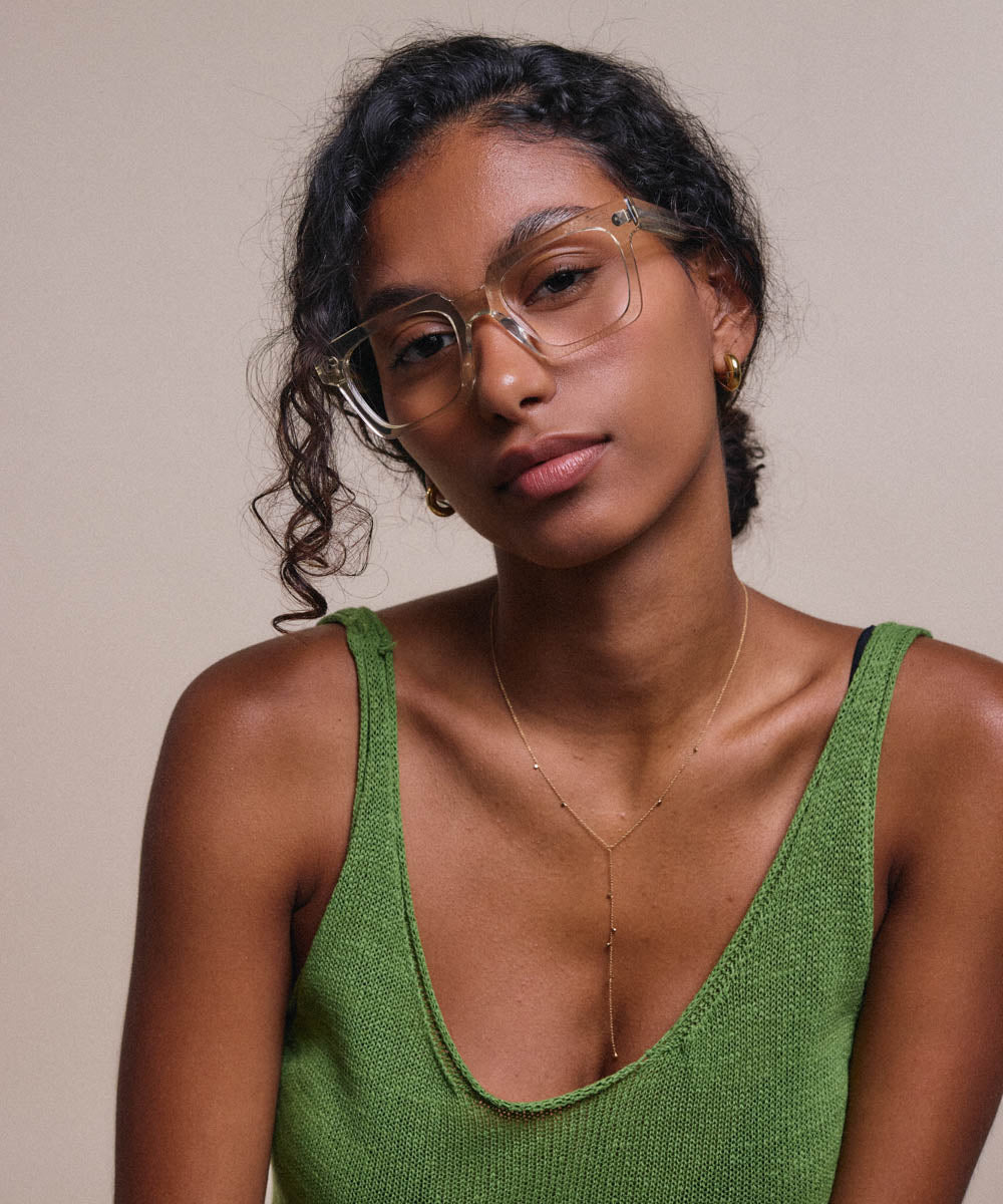 Johann Wolff Anna Champagne Eyeglasses