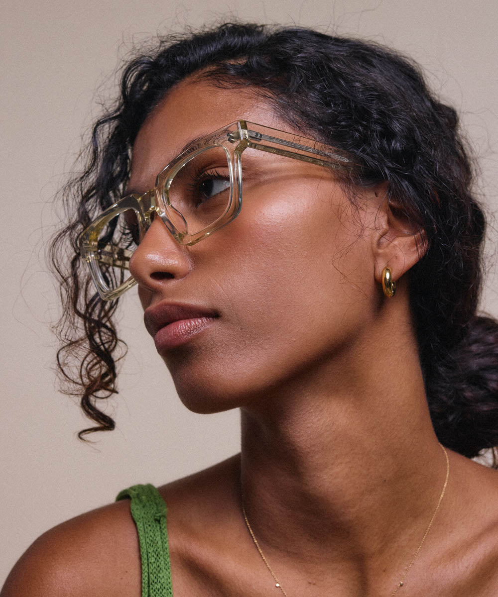 Johann Wolff Anna Champagne Eyeglasses