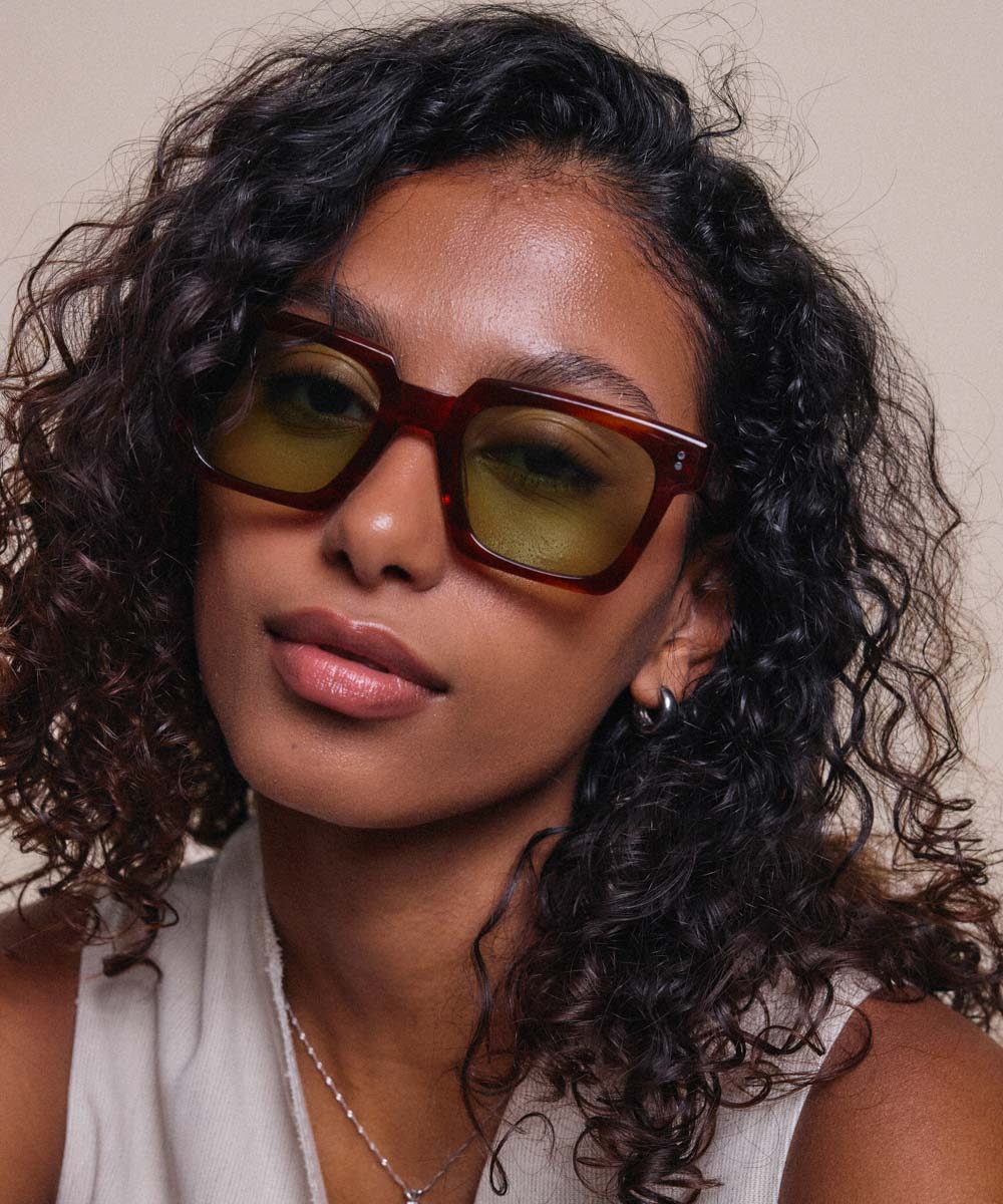 Johann Wolff Anna Havana Mint Sunglasses
