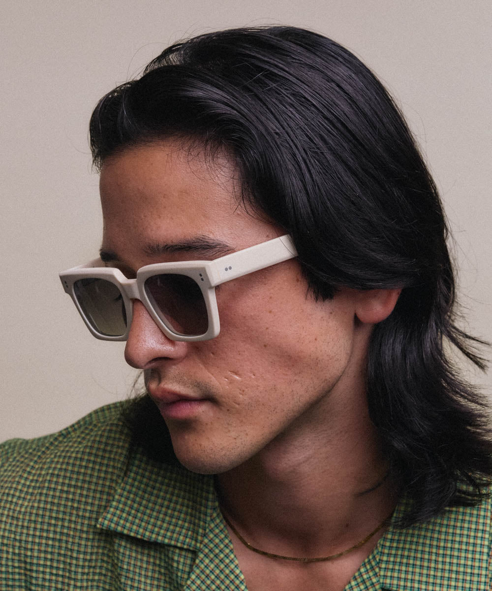 Johann Wolff Anna Matte Ivory Sunglasses