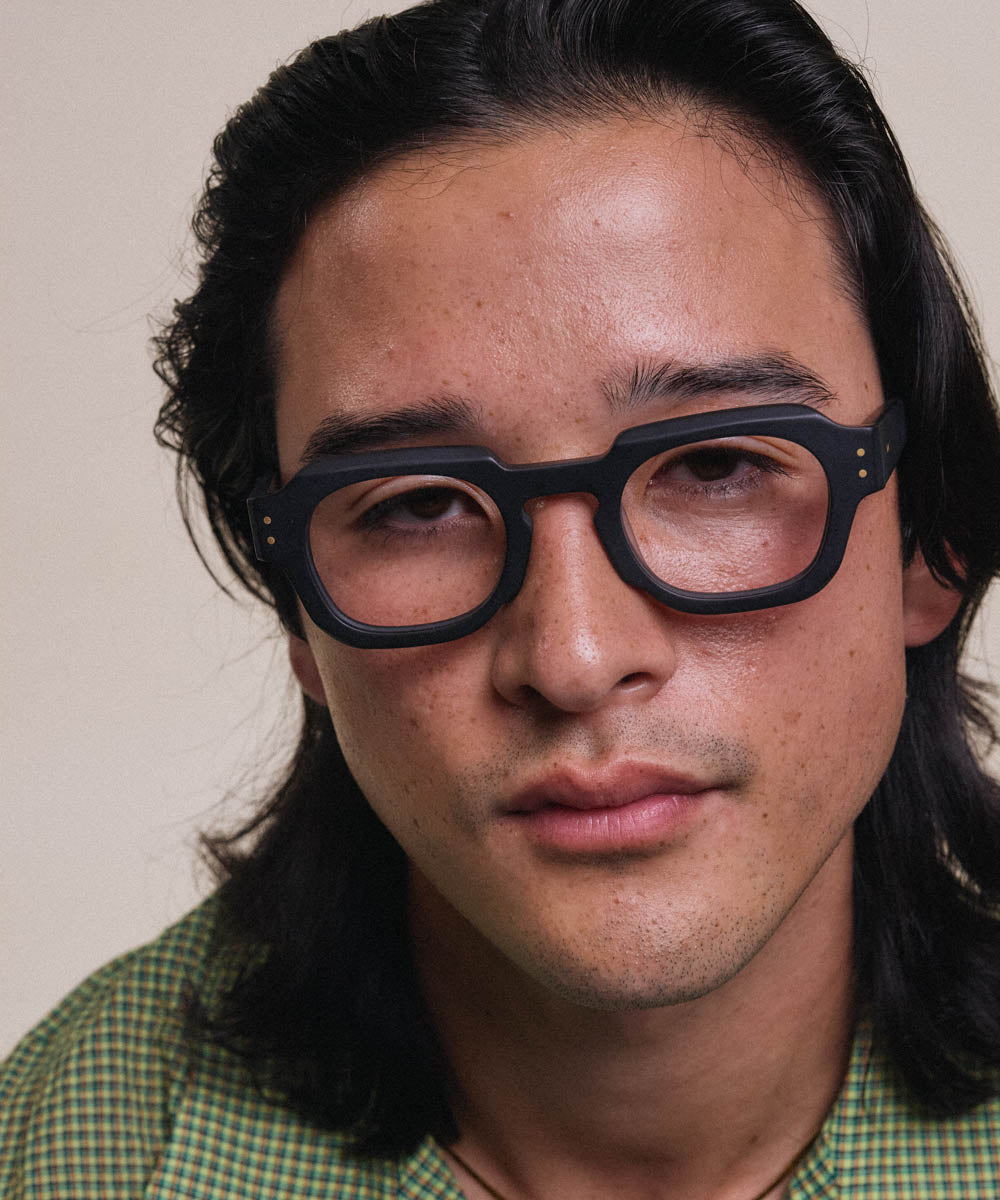 Johann Wolff Bastei Matte Black Eyeglasses