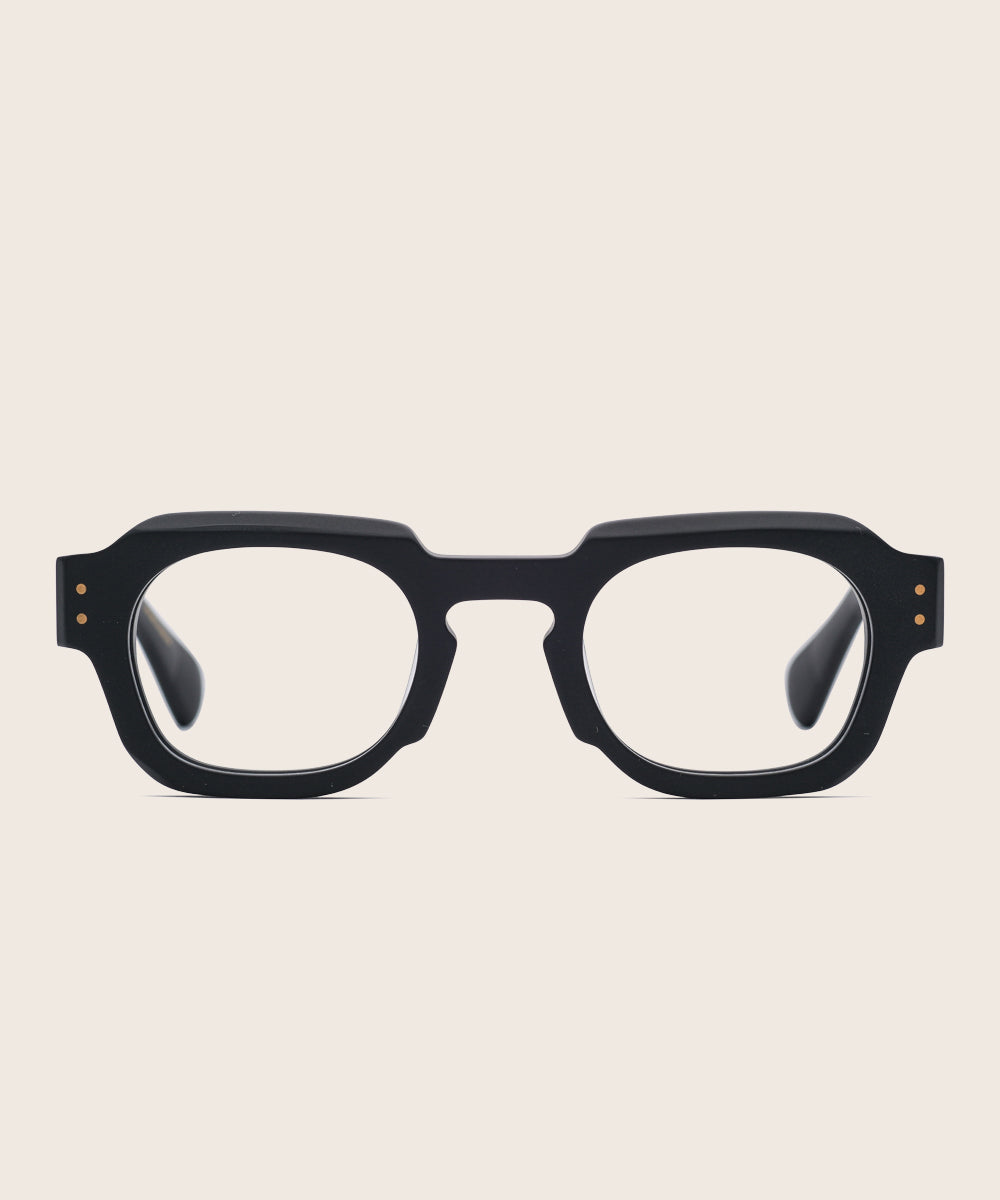 Johann Wolff Bastei Matte Black Eyeglasses