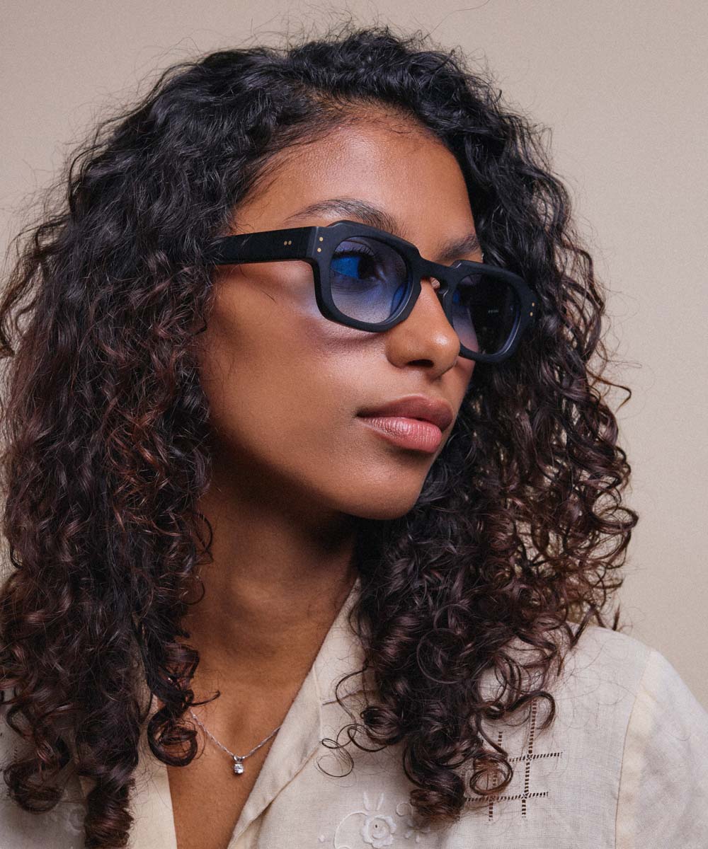 Johann Wolff Bastei Matte Black Sky Sunglasses