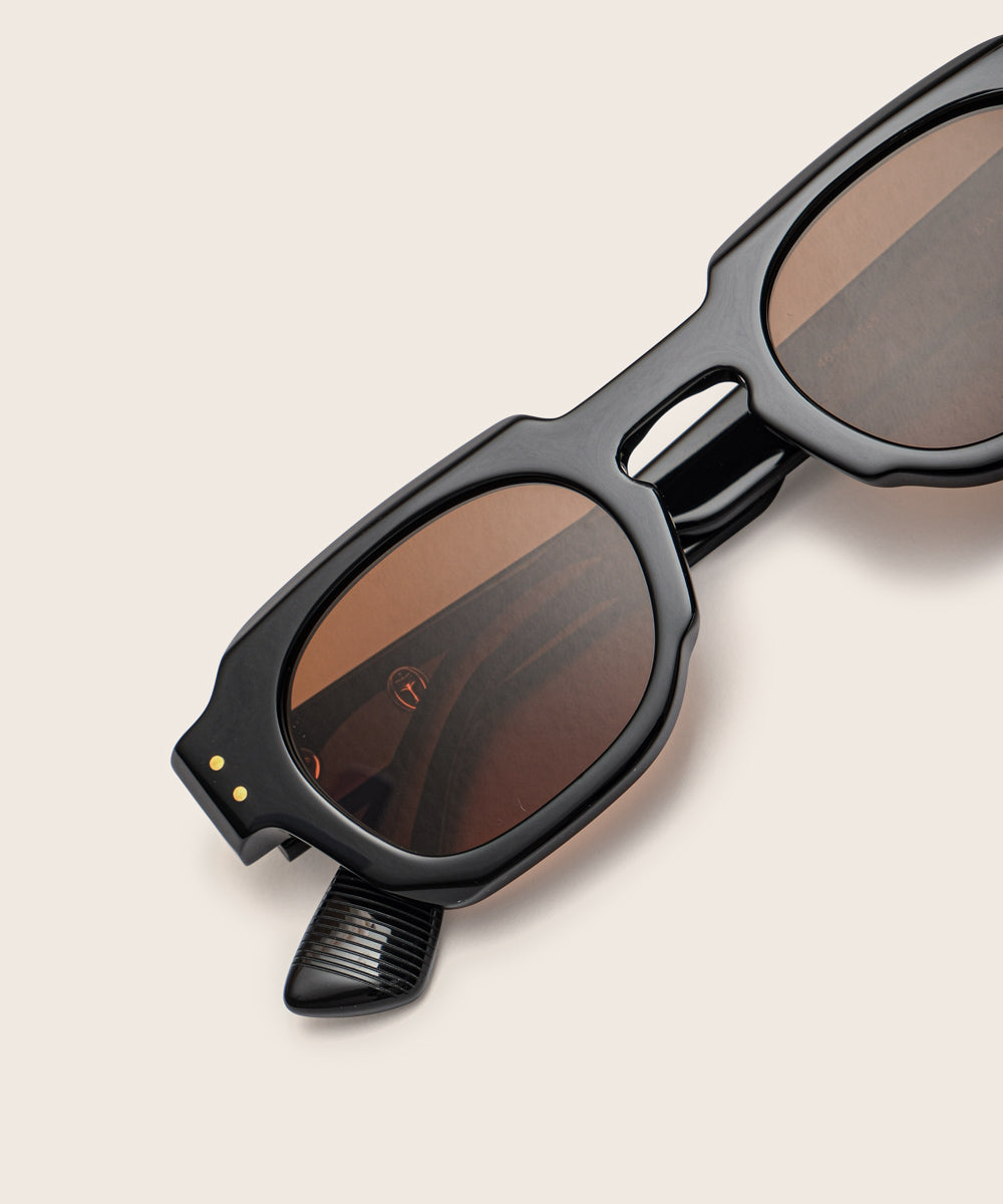 Johann Wolff Bastei Black Sunglasses