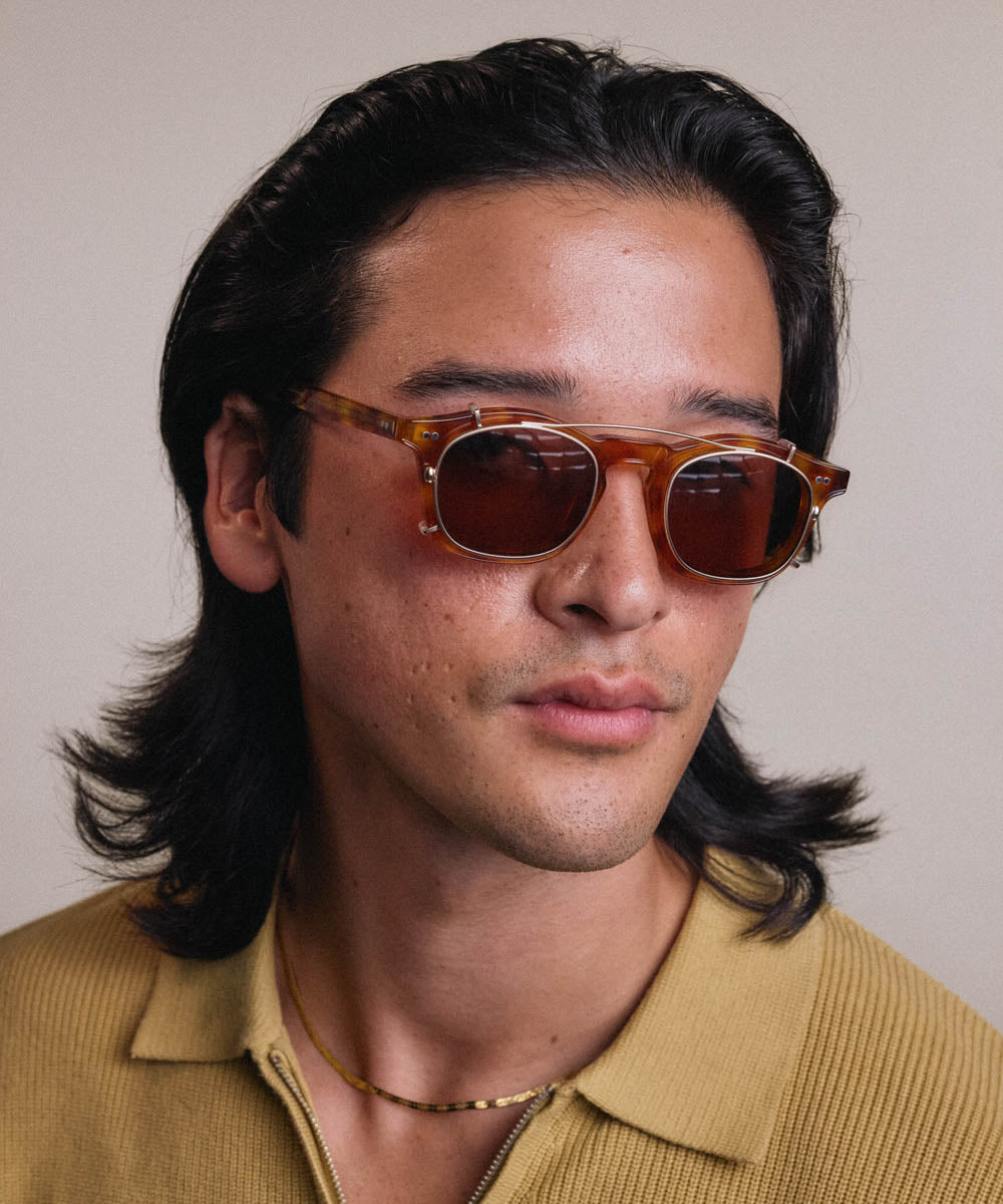 Johann Wolff Carousel Gold Brown Clip