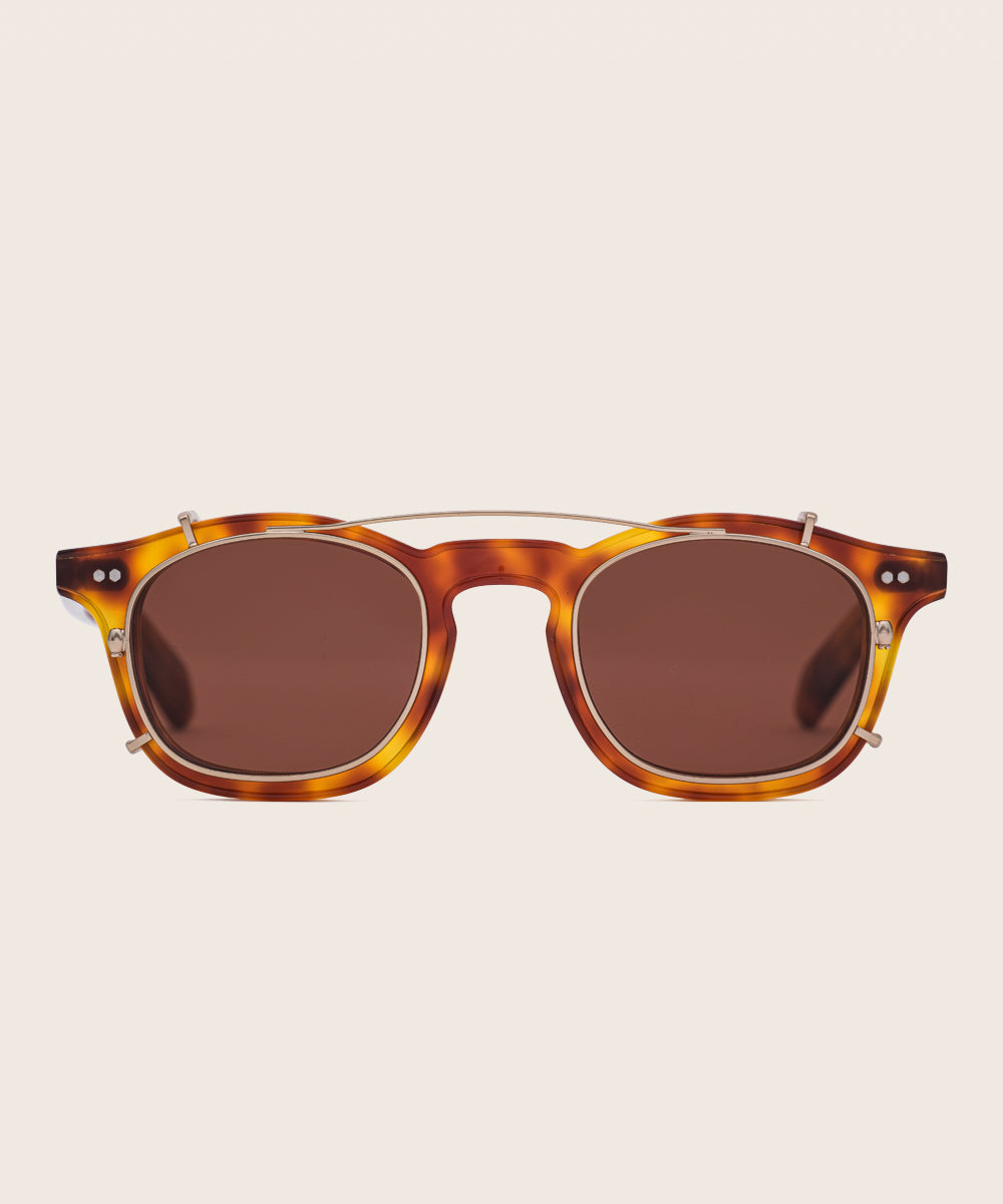 Johann Wolff Carousel Gold Brown Clip