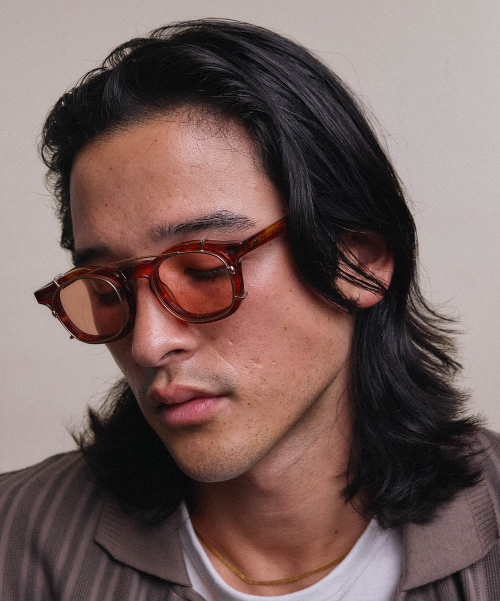 Johann Wolff Carousel Gold Salmon Clip