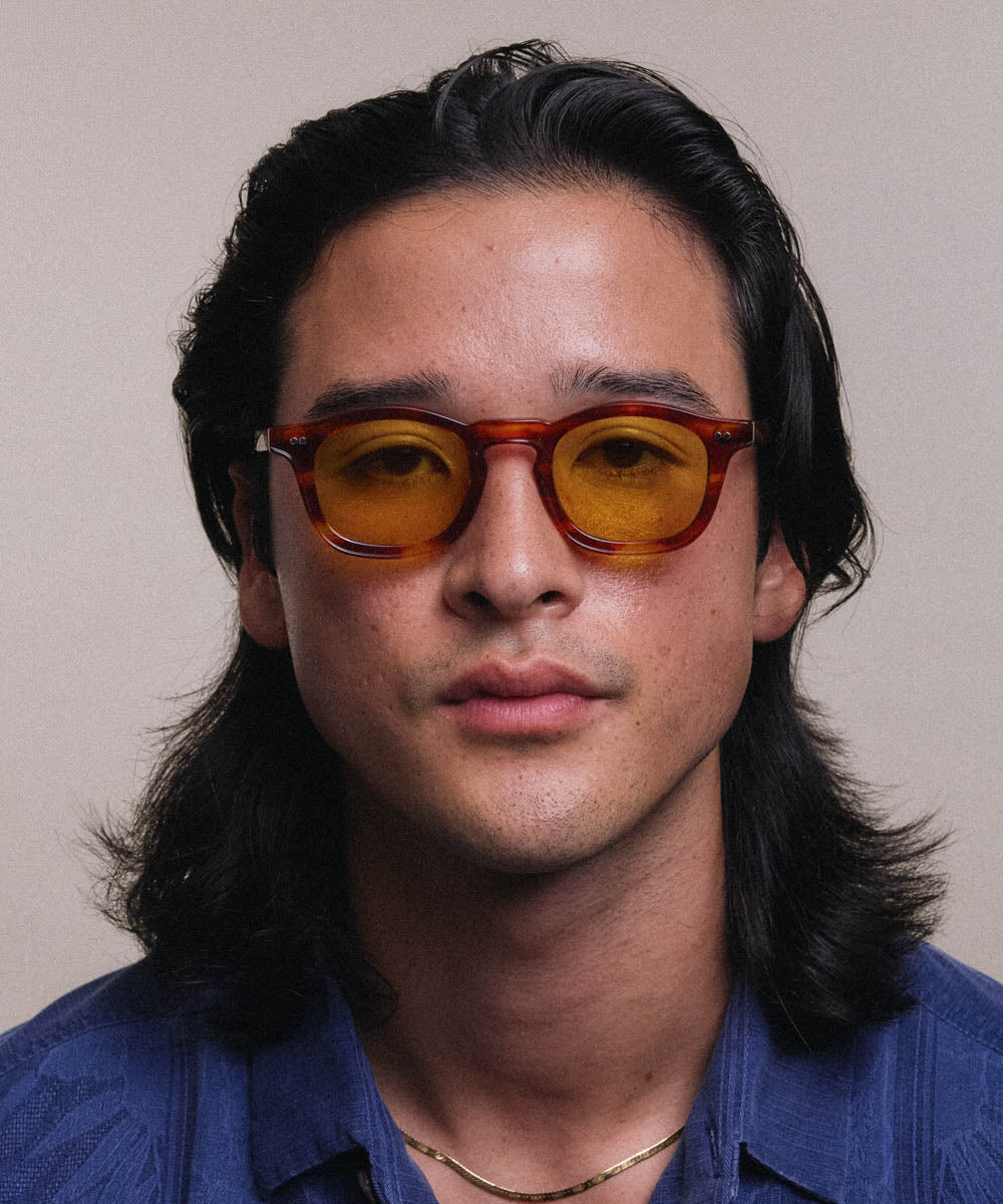 Johann Wolff Carousel Havana Burnt Yellow Sunglasses