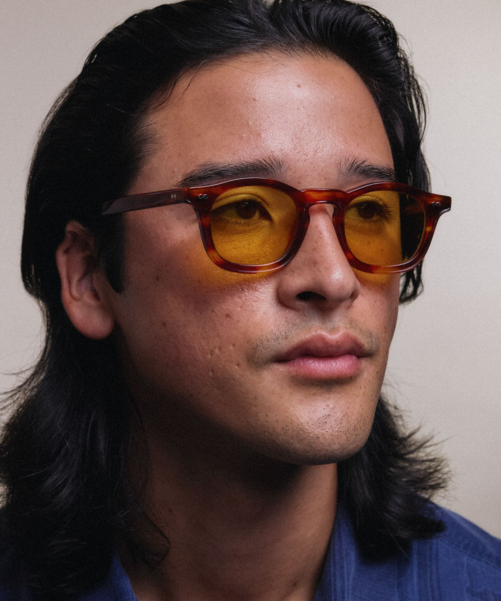 Johann Wolff Carousel Havana Burnt Yellow Sunglasses