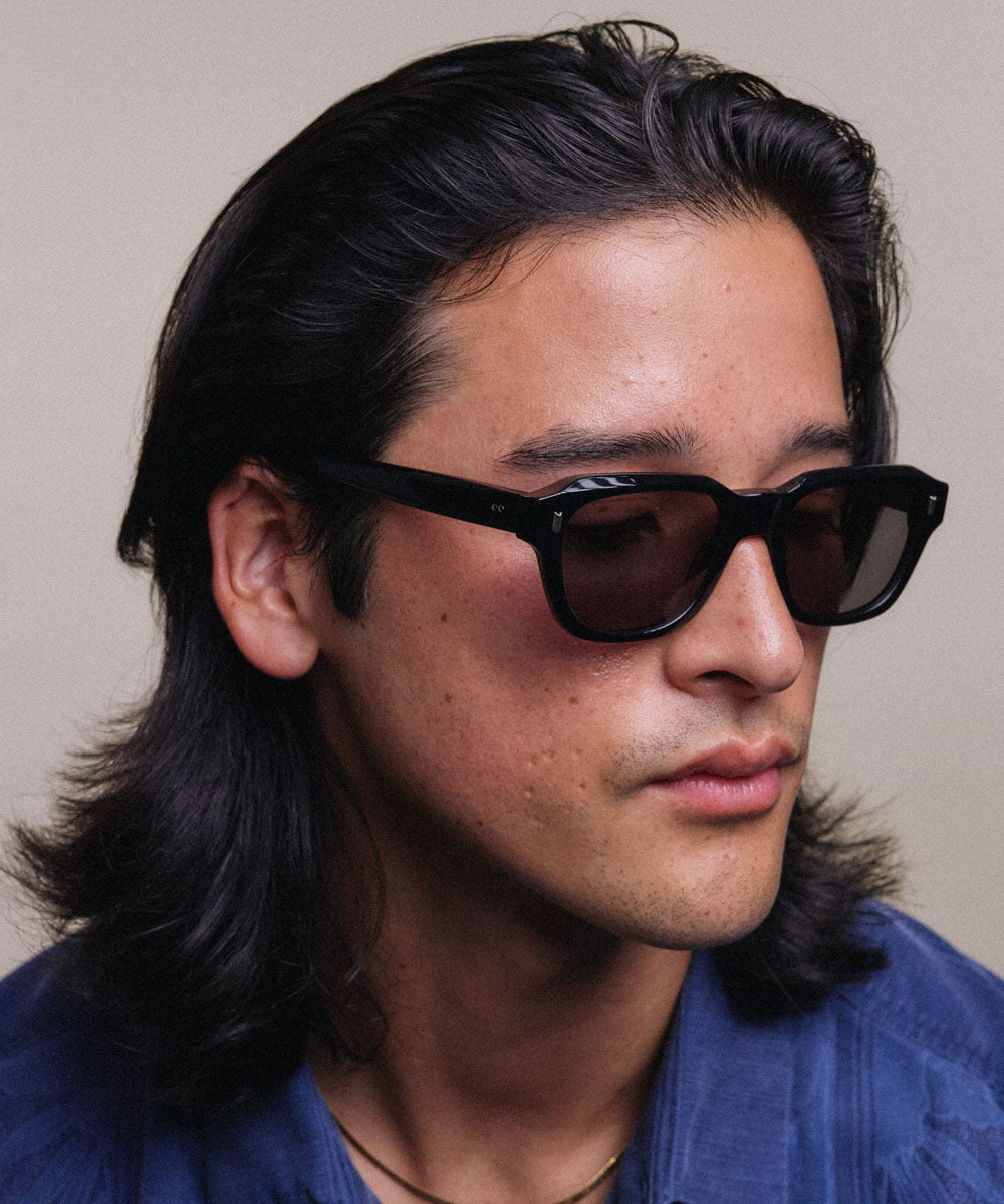 Johann Wolff Dessau Black Sunglasses