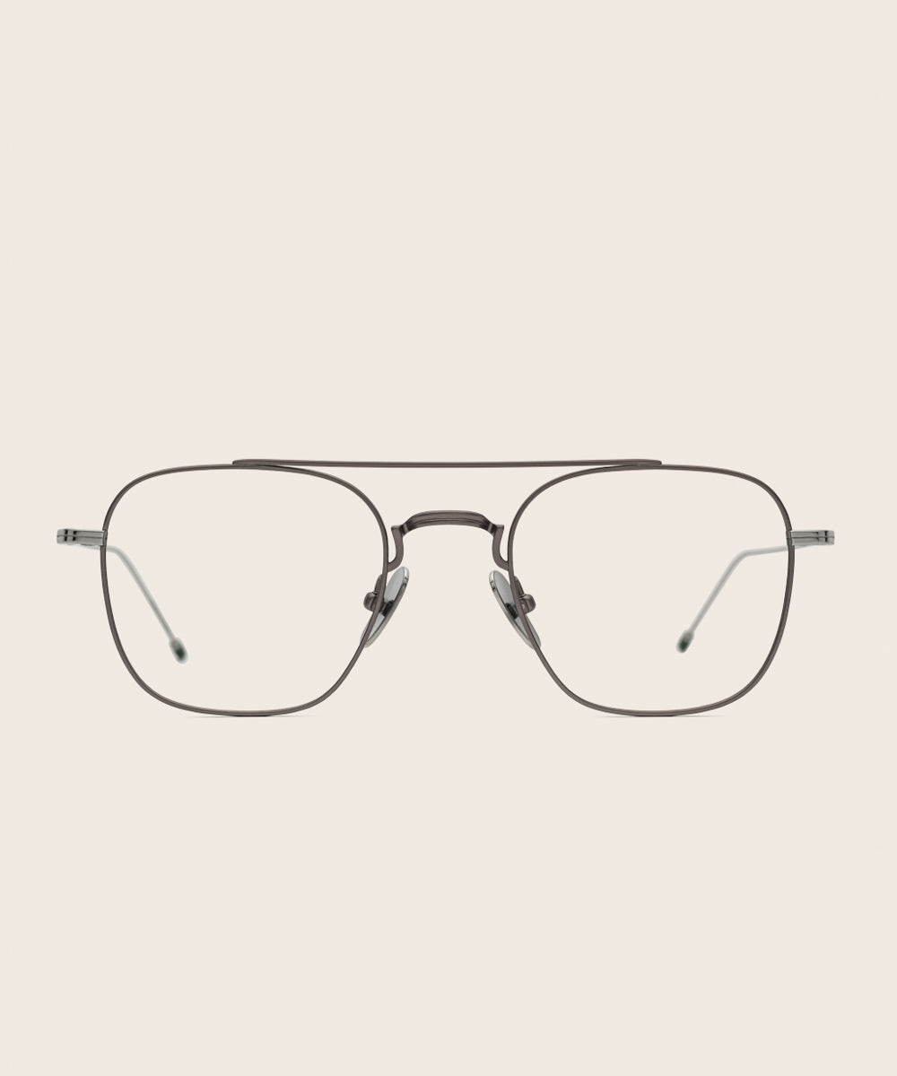Johann Wolff Flieger Gunmetal Eyeglasses