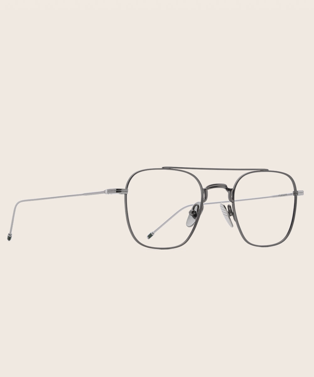 Johann Wolff Flieger Gunmetal Eyeglasses