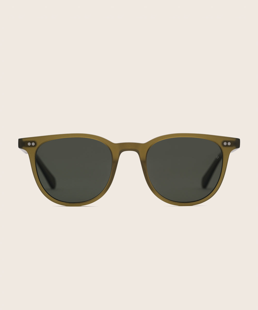 Johann Wolff Frankie Matte Army Sunglasses