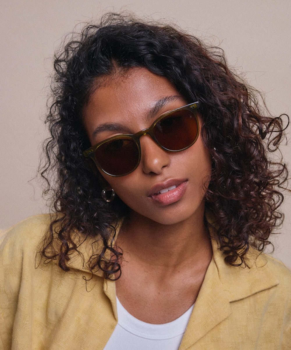 Johann Wolff Frankie Army Sunglasses