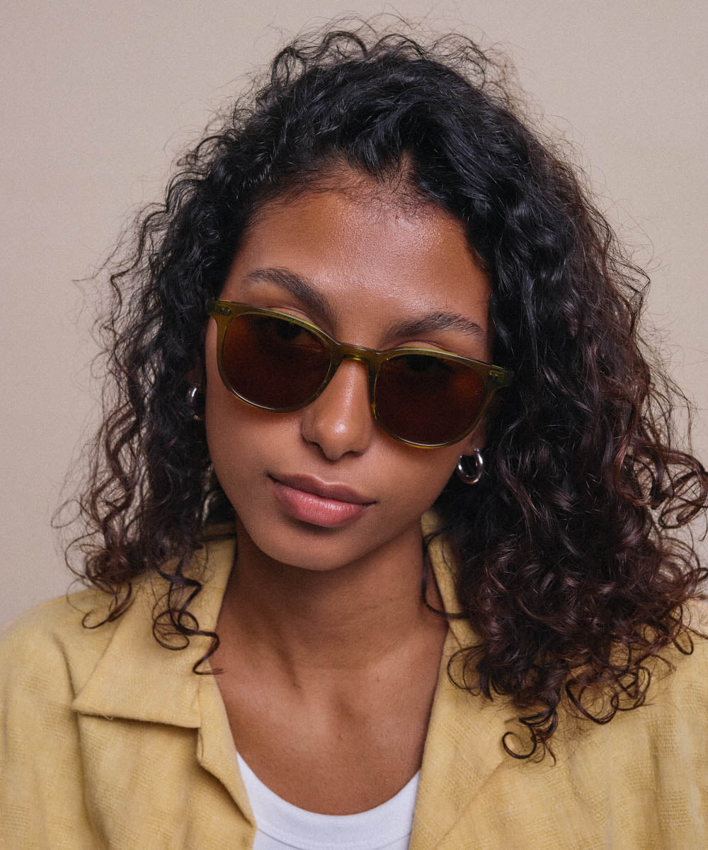 Johann Wolff Frankie Army Sunglasses