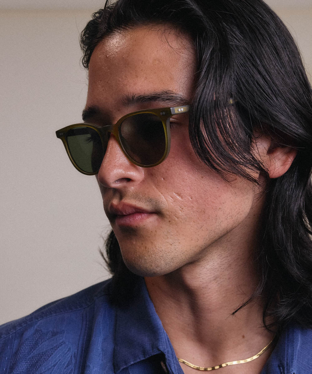 Johann Wolff Frankie Army Sunglasses