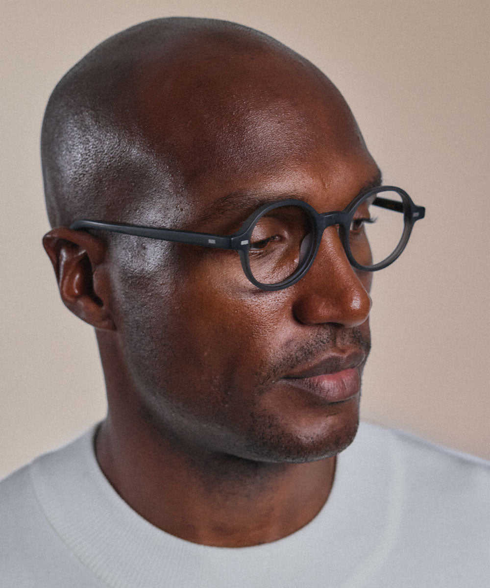 Johann Wolff Gatsby Matte Smoke Eyeglasses