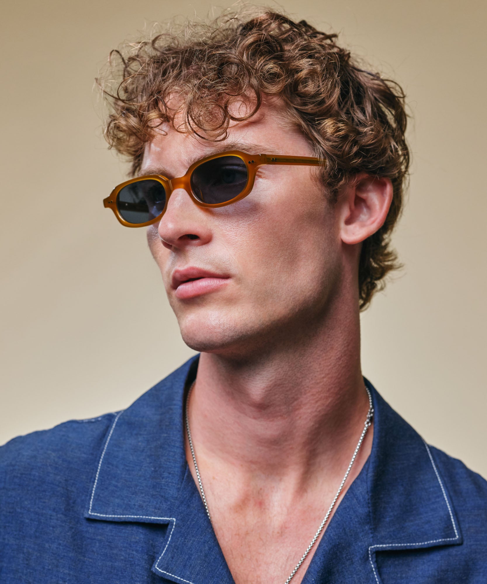 johann wolff alma amber sunglasses