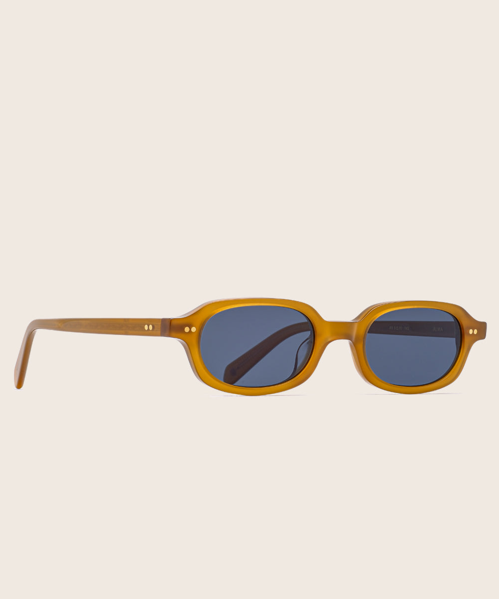 johann wolff alma amber sunglasses