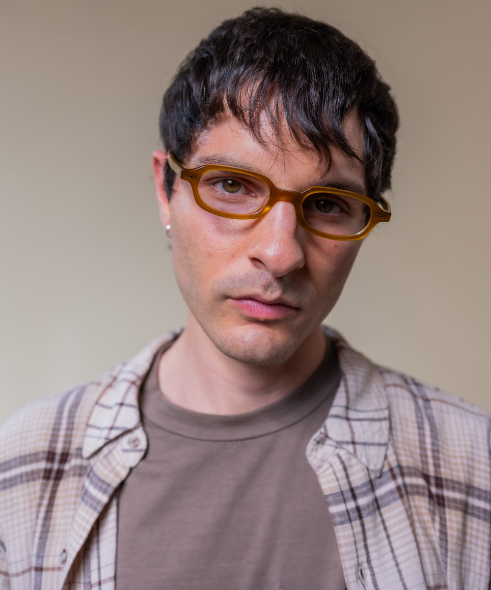 johann wolff alma amber eyeglasses