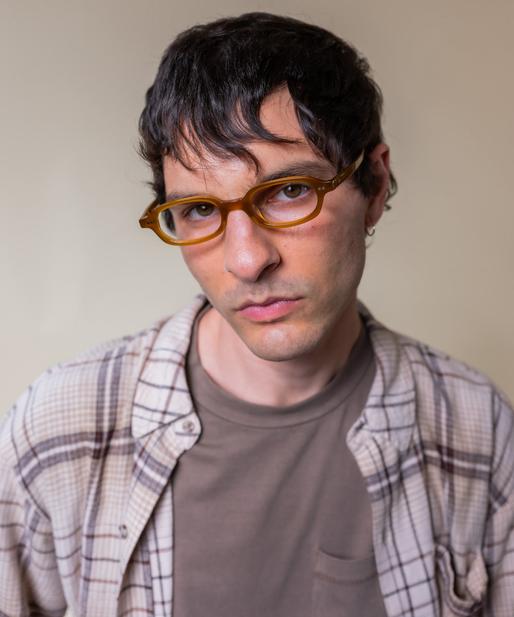 johann wolff alma amber eyeglasses