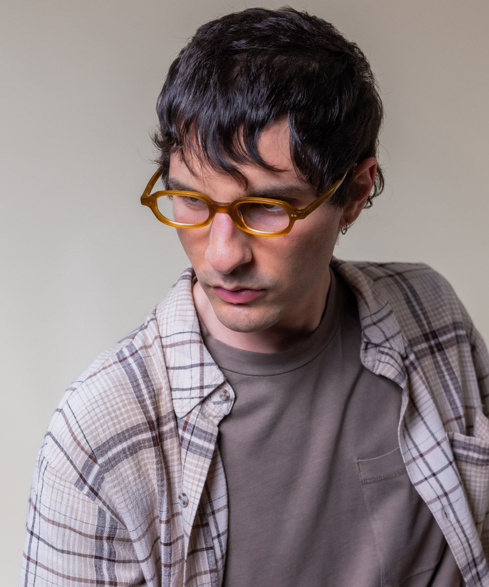 johann wolff alma amber eyeglasses