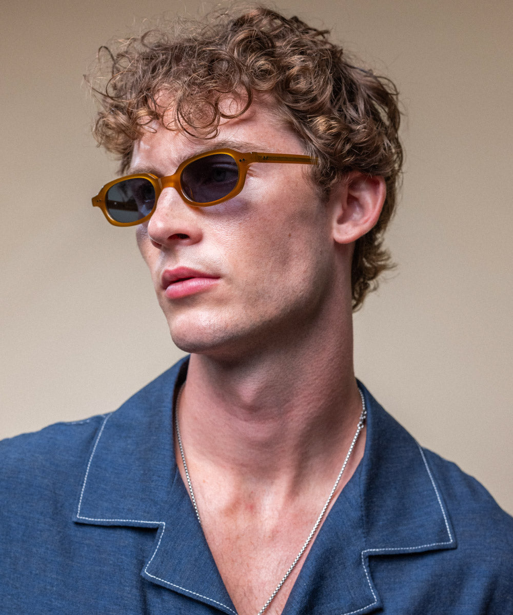 johann wolff alma amber sunglasses