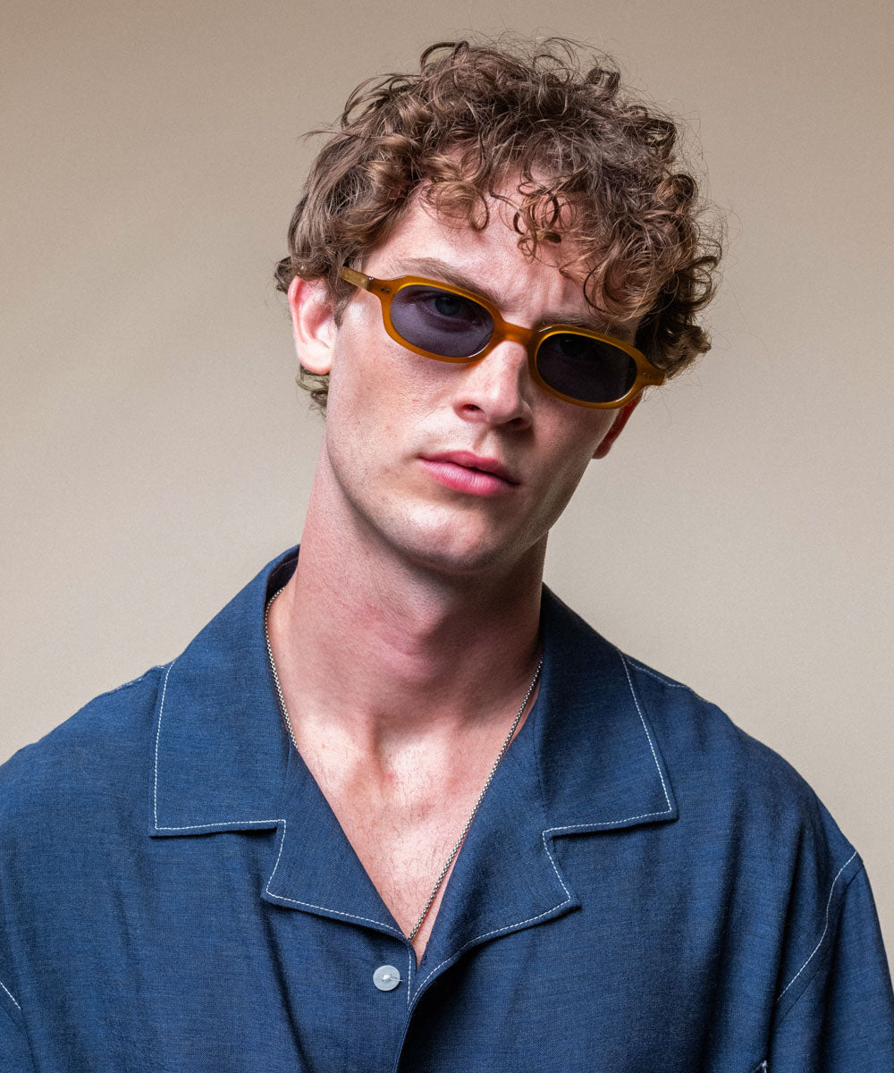johann wolff alma amber sunglasses