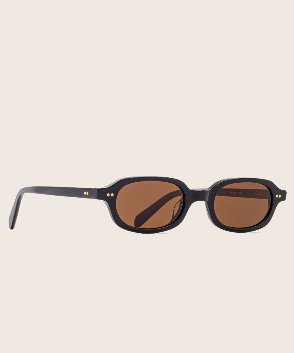 johann wolff alma black sunglasses