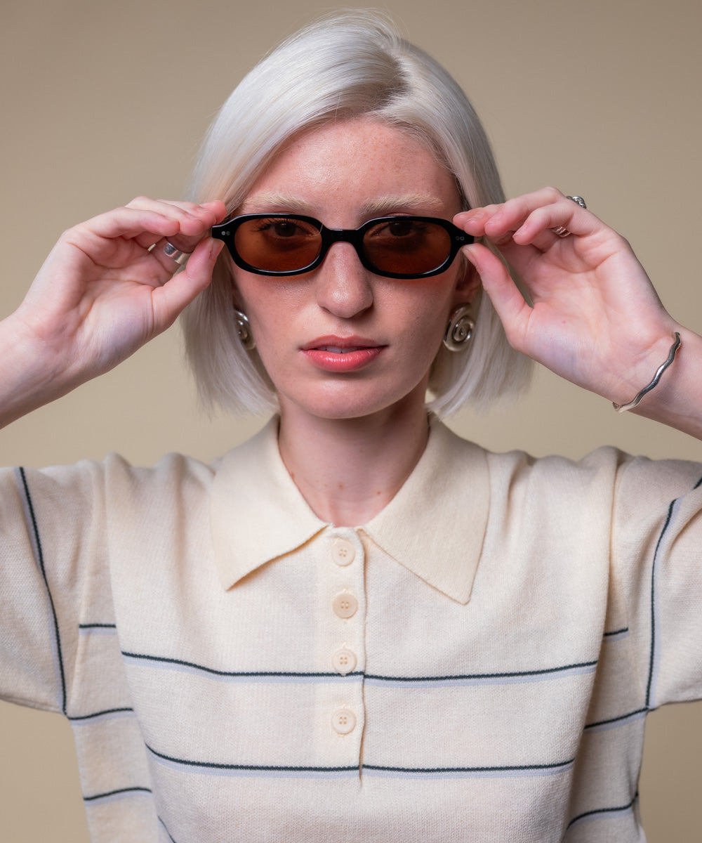 johann wolff alma black sunglasses