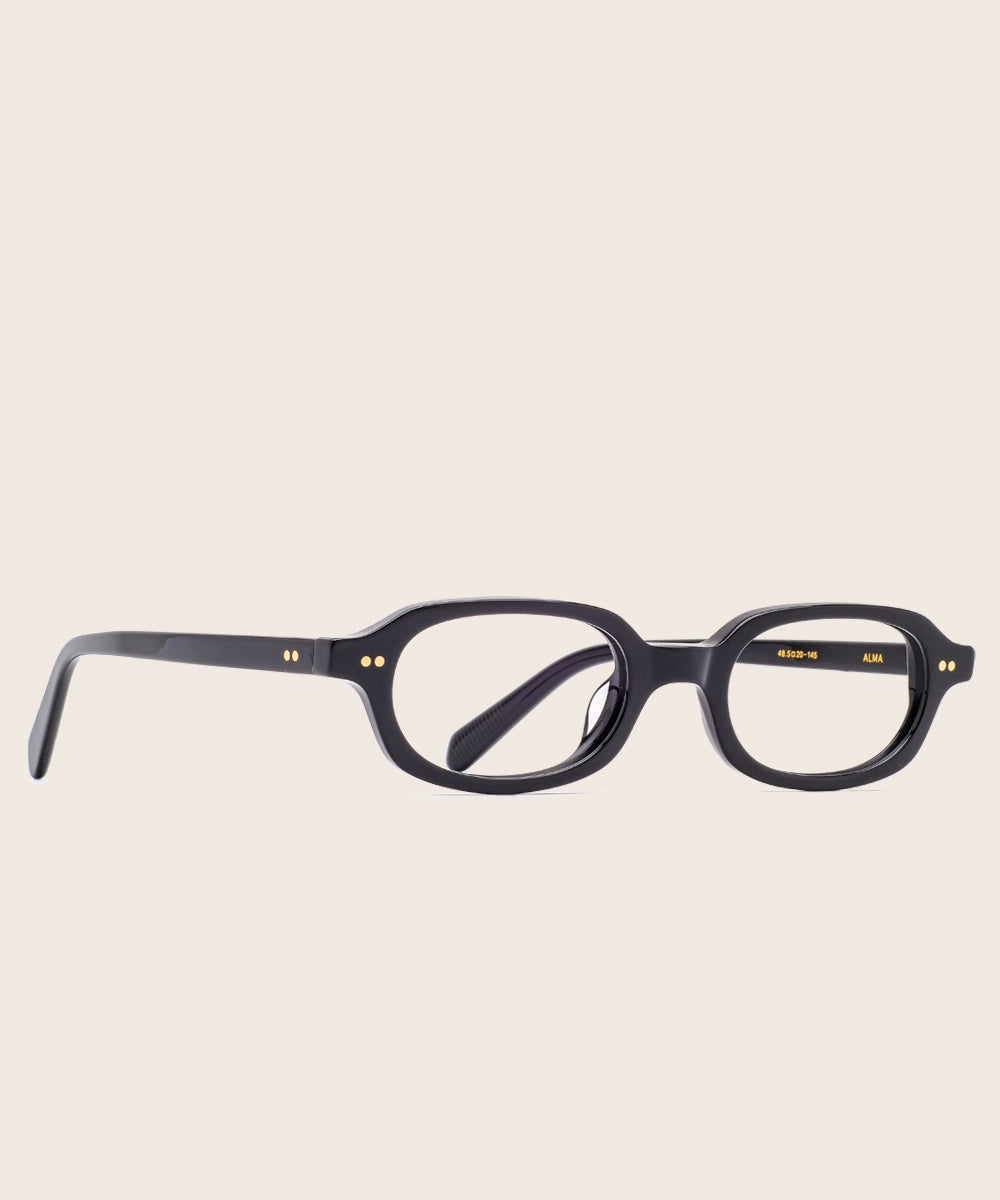 johann wolff alma black eyeglasses