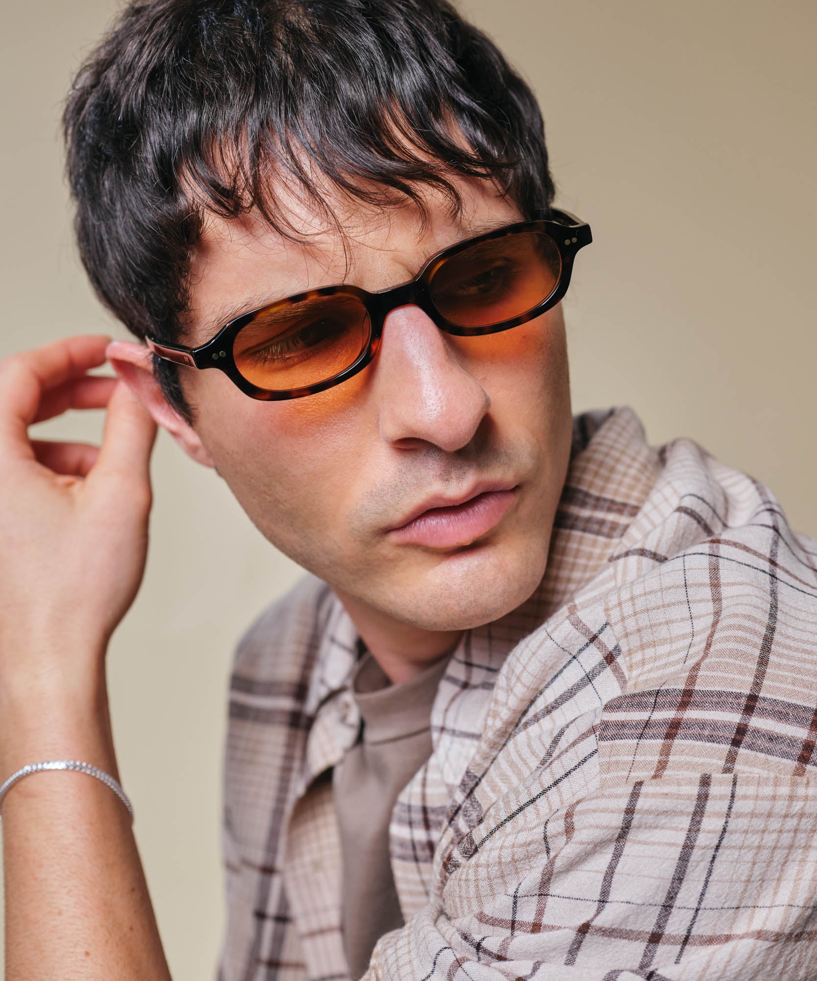 johann wolff alma havana light sunglasses