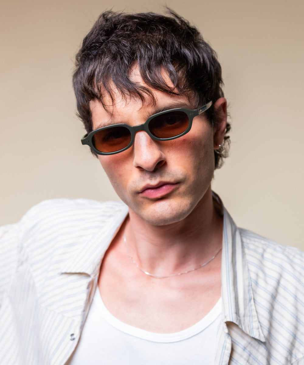 johann wolff alma kombu green sunglasses