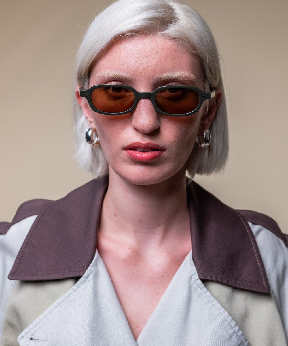 johann wolff alma kombu green sunglasses