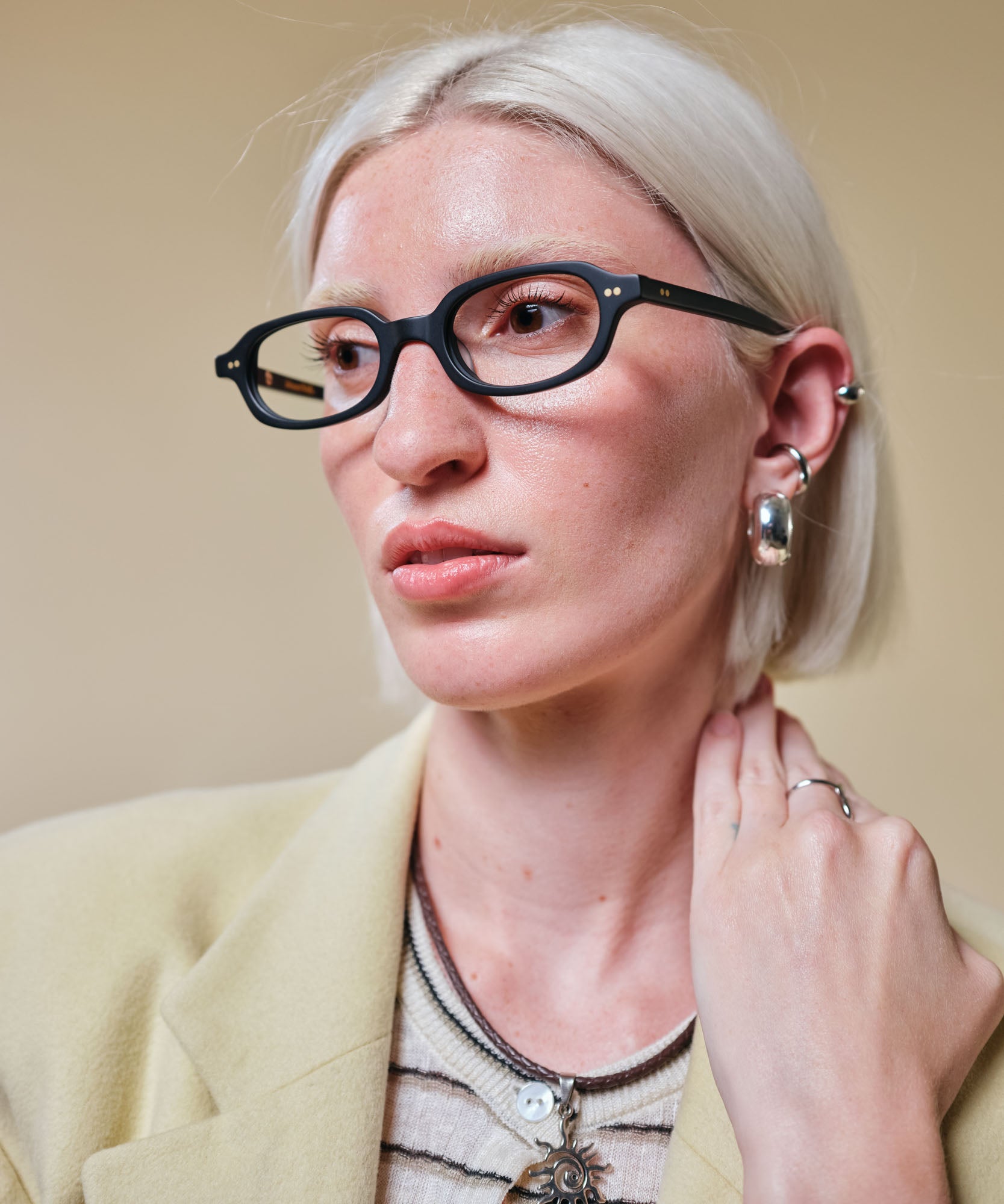 johann wolff alma black eyeglasses