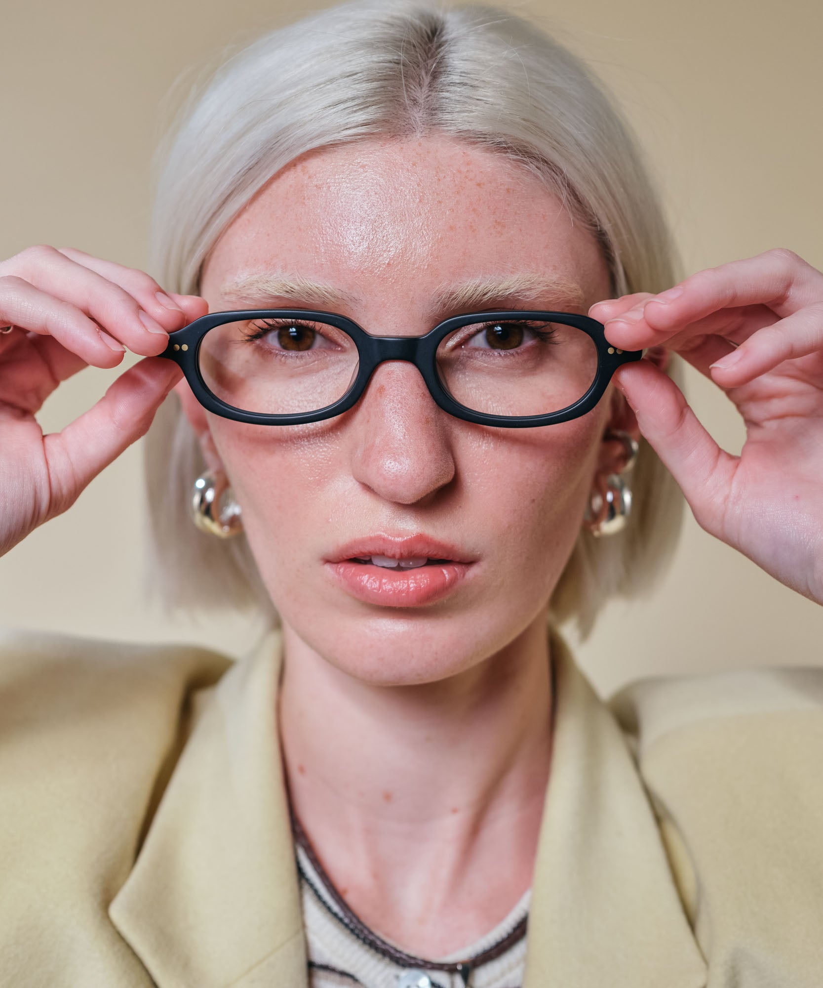 johann wolff alma black eyeglasses