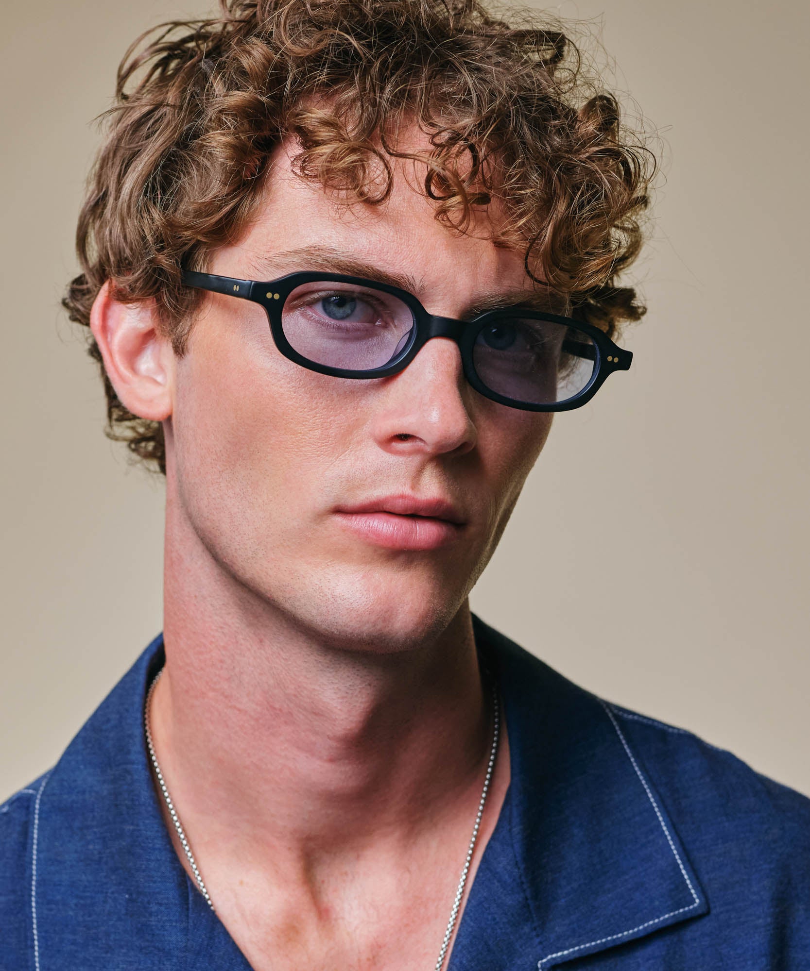 johann wolff alma matte black light sunglasses