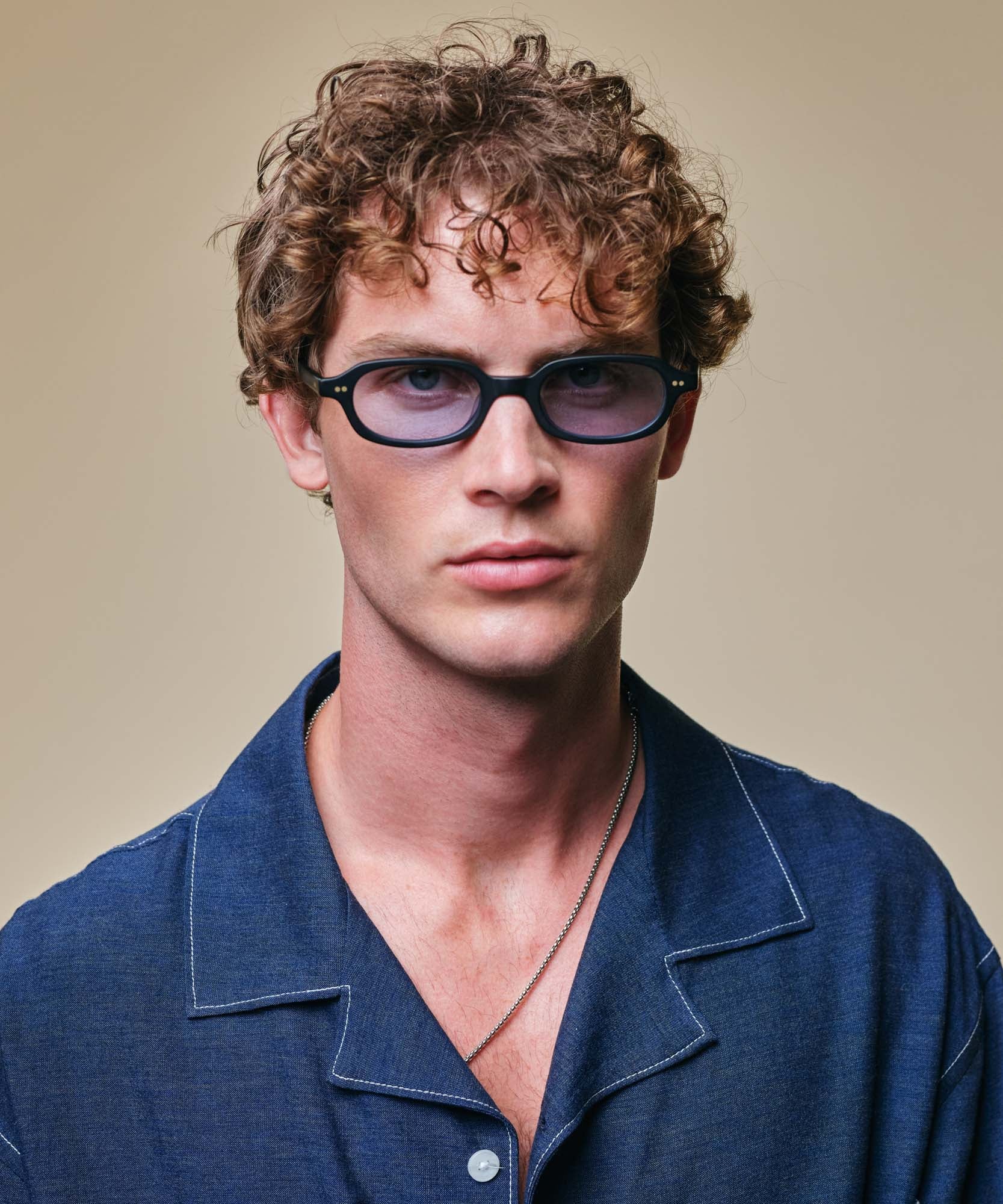 johann wolff alma matte black light sunglasses