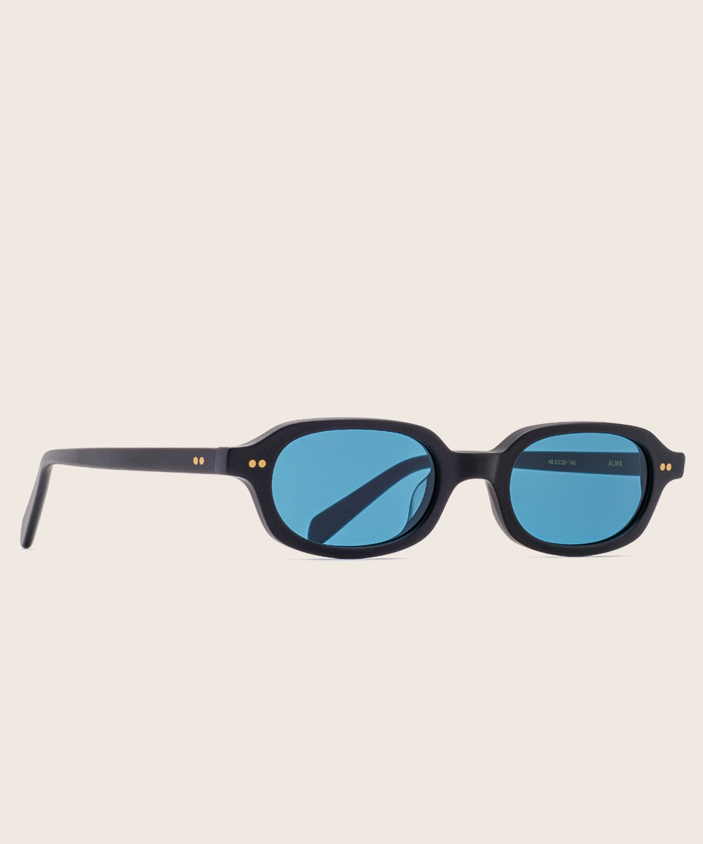 johann wolff alma matte black jade sunglasses