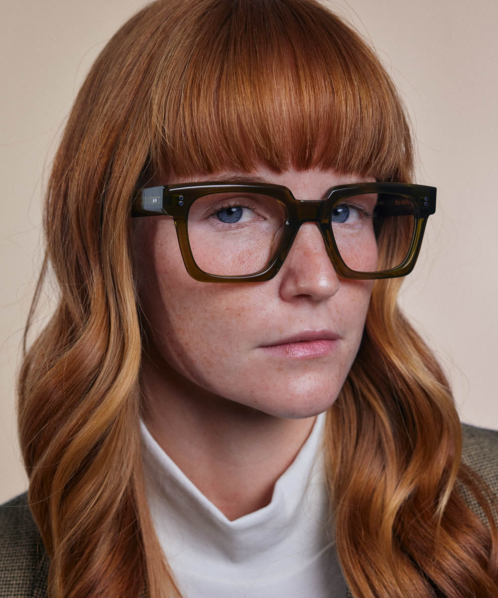 Johann Wolff Anna Army Eyeglasses