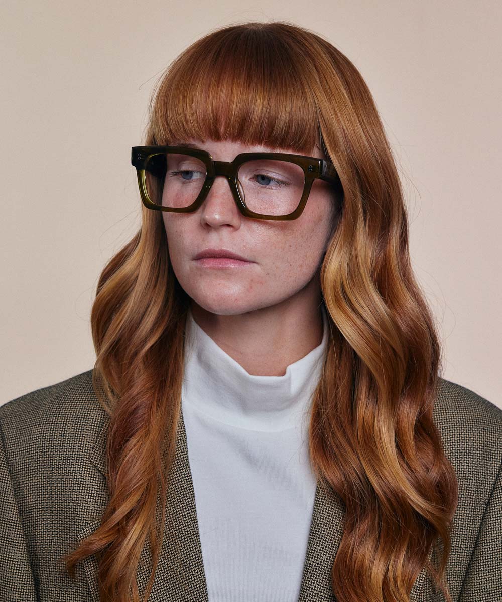 Johann Wolff Anna Army Eyeglasses