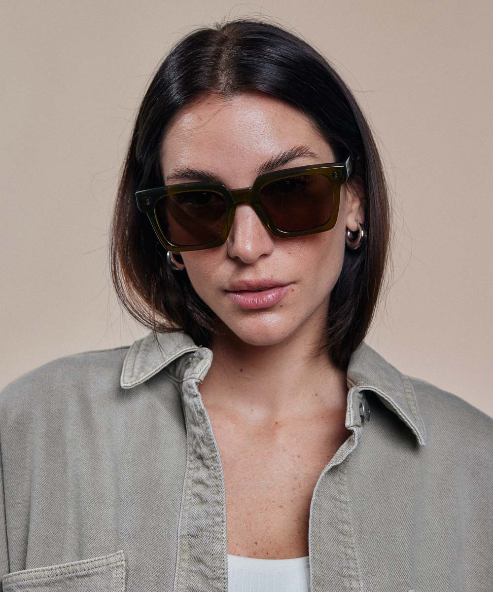 Johann Wolff Anna Army Sunglasses